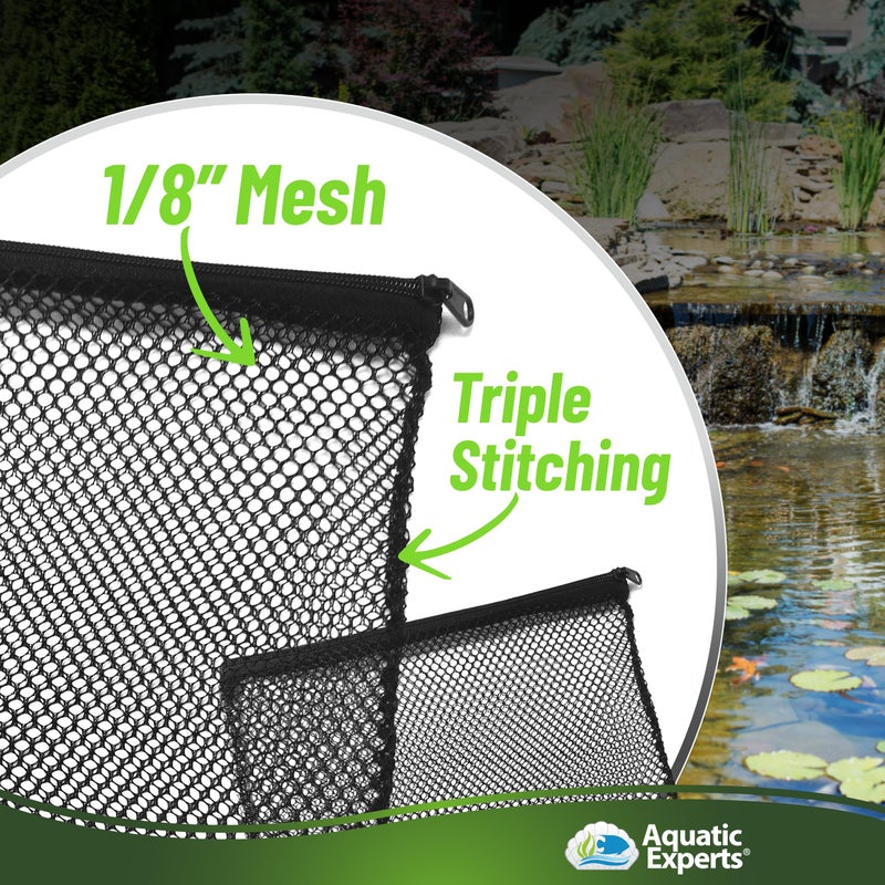 Aquatic Experts Mesh Bags for Bio Ball Filter Media - Perfect for Aquarium and Pond Filtration, (1 Pack 14 inches x 20 inches) - Image 4